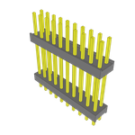Conn Board Stacker HDR 20 POS 2.54mm Solder ST Top Entry Thru-Hole Bulk