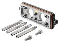 Weidmuller-1120010000 Einzeladersteckverbinder, Gehäuse Conn Housing RCP Crimp ST Cable Mount Black