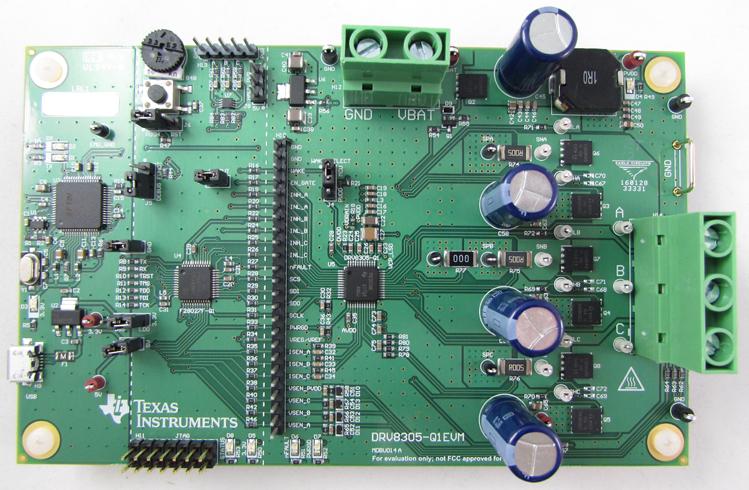 Texas Instruments-DRV8305-Q1EVM Power Management Development Boards and Kits DRV8305-Q1 Motion Motor Control Evaluation Board Automotive AEC-Q100