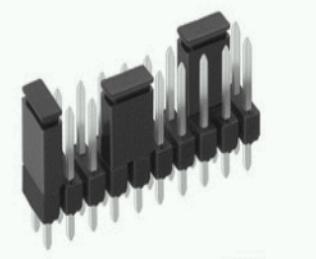 Fischer Elektronik-CAB 4 GS 跳线及分流连接器 Conn Jumper 2 POS 2.54mm ST