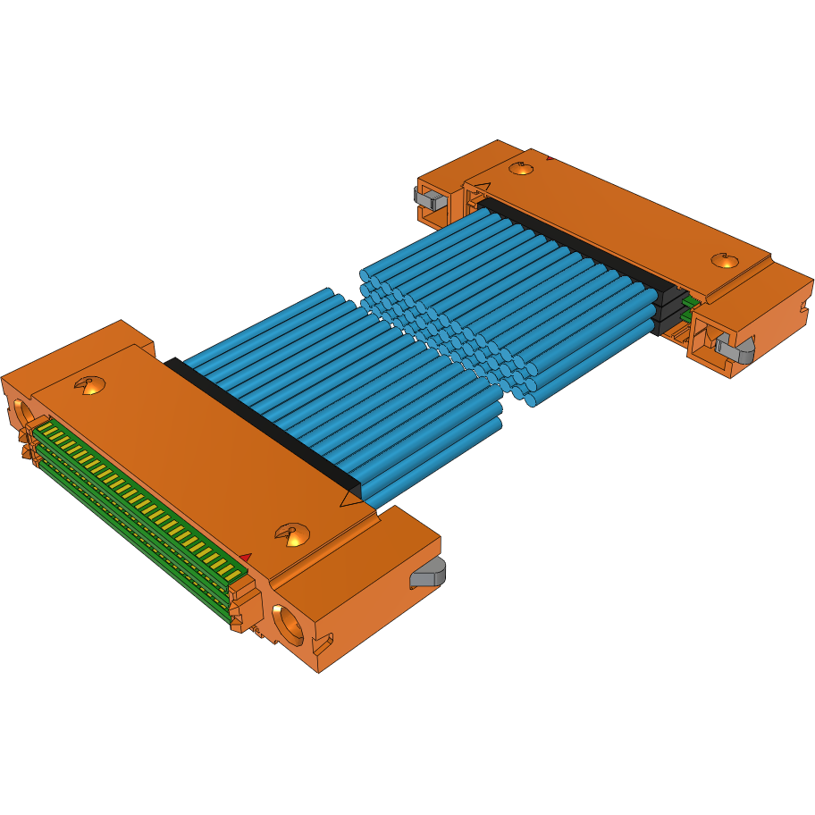 Samtec-SEAC-030-06-06.0-TU-TU-2 扁平/带状电缆组件 High Speed-High Density Jumper