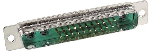 HARTING-09694117253 Steckverbinder, D-Sub Conn D-Sub M 22Signal/3Cavity POS Solder Cup ST Panel Mount 22 Terminal 1 Port