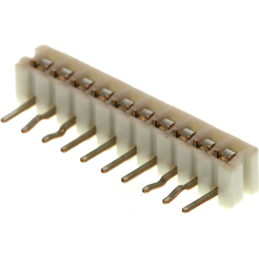 Molex-0524181010 Steckverbinderleisten und Leiterplattenbuchsen Conn Socket Strip RCP 10 POS 2mm Solder RA Thru-Hole Tray