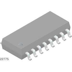 Vishay-TCMT4100T0 Transistor and Photovoltaic Output Photocouplers Optocoupler DC-IN 4-CH Transistor DC-OUT T/R