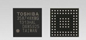 Toshiba-TC358748XBG Controlador de pantalla Display Driver Driver 3.6V 80-Pin VFBGA