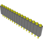 Conn Socket Strip SKT 16 POS 2.54mm Solder ST Top Entry Thru-Hole Bulk