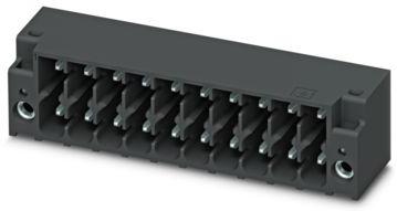 PHOENIX CONTACT-DMC 1.5/ 5-G1F-3.5-LR P20THR Cabezales del conector y receptáculos PCB Conn Wire to Board HDR 10 POS 3.5mm Solder RA Side Entry Thru-Hole Cardboard