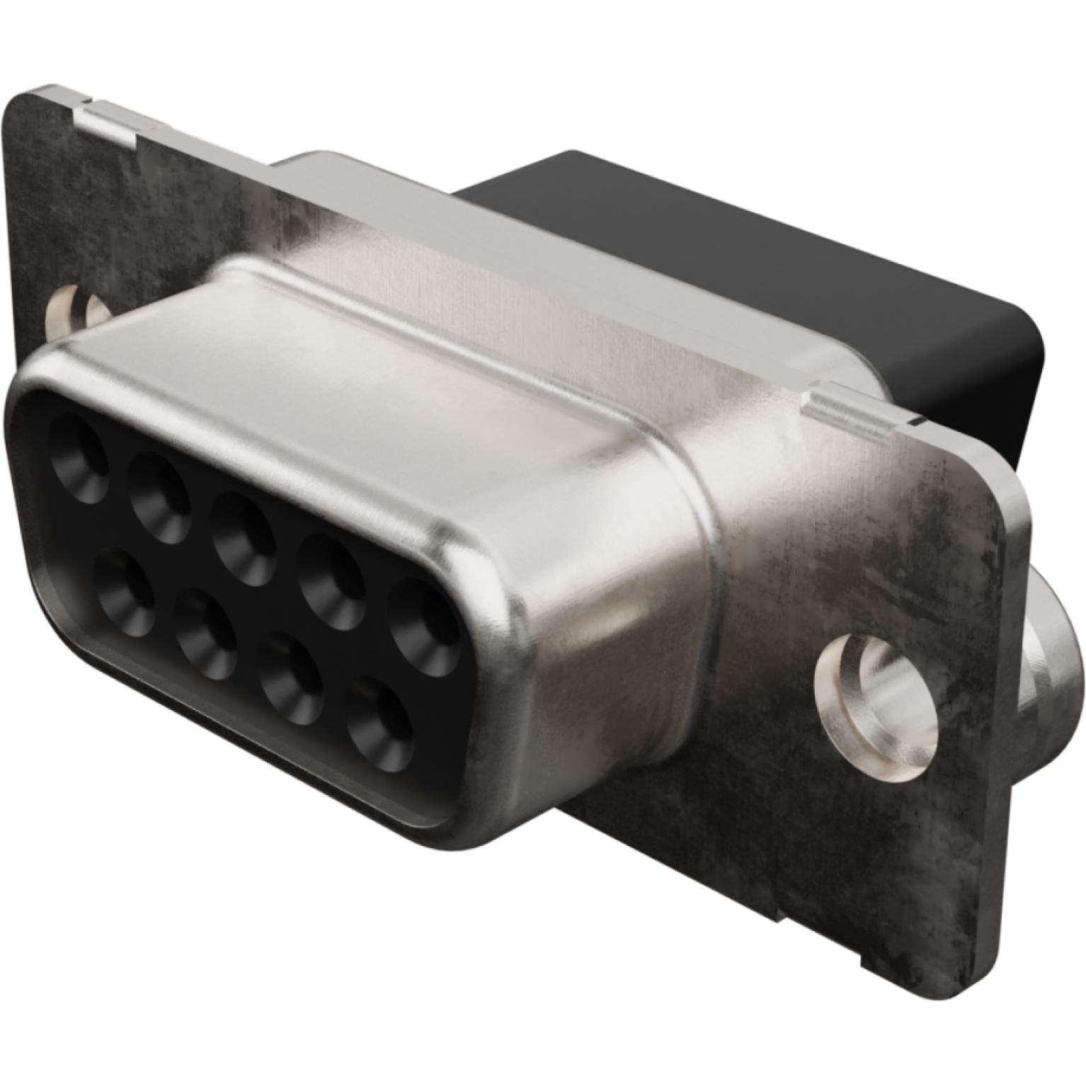 Molex-1731090324 D-超小型连接器 Conn D-Sub F 9 POS 1.42mm Crimp ST Cable Mount 9 Terminal 1 Port FCT Products Carton