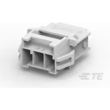 TE Connectivity-5-2232353-3 Connector Discrete Wire Housing Conn Housing PL 3 POS 6mm Crimp ST Panel Mount Natural Carton