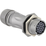 Eaton-UT0X7MS1419SY Steckverbinder, rund Conn Circular SKT 19 POS Crimp/Screw ST Jam Nut 19 Terminal 1 Port