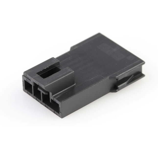 Molex-2002771104 分立接线罩连接器 Conn Housing PL 4 POS 2.5mm Crimp ST Cable Mount Black Nano-Fit Bag