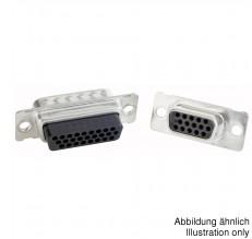CONEC Elektronische Bauelemente GmbH-163X10169X Connector D-Subminiature Conn D-Sub PIN 15 POS Crimp ST Panel Mount 15 Terminal 1 Port