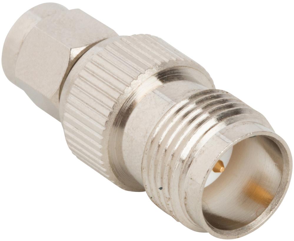 Amphenol RF-242124RP RF-Steckverbinder Conn SMA-TNC Adapter 0Hz to 11GHz 50Ohm ST PL/F Gold