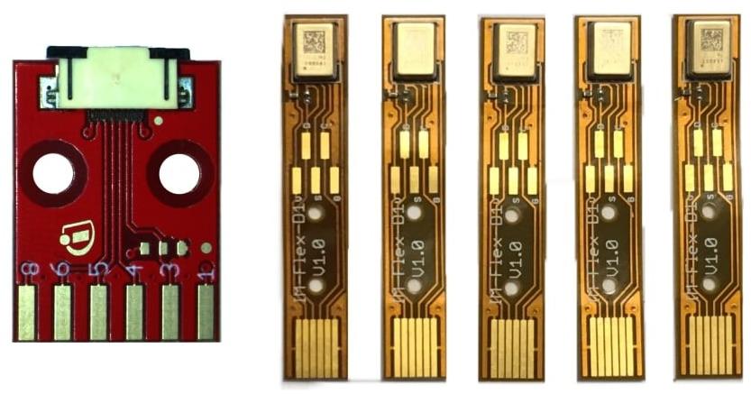 Infineon Technologies AG-KITIM72D128V01FLEXTOBO1 Herramientas y kits de desarrollo IM72D128V01 Microphone Evaluation Kit