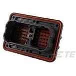 TE Connectivity-DRC22-50P01 矩形连接器 Conn Rectangular PIN 50 POS 4.42mm Solder ST Thru-Hole Automotive Box