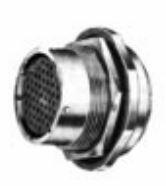 ITT Corporation-121659-5491 Steckverbinder, rund Conn Circular SKT 41 POS ST Jam Nut 41 Terminal 1 Port
