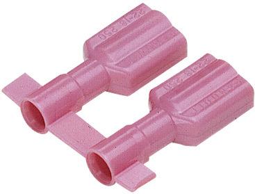 Panduit-DPF18-250FIB-3K Terminali connettore Quick Disconnect Terminal 18-22AWG Brass Red F 21.3mm Tin T/R