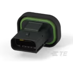 Conn Housing F 10 POS 4.5mm Crimp ST Cable Mount Black Box/Carton