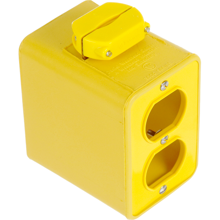 Molex-1301370087 Tools Other Super-Safeway Multiple Outlet Box, Standard Depth, 2-Sided, Cord Clamp, Duplex