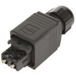 HARTING-09352410421 Steckverbinder, LWL Han PushPull SCRJ POF Plastic