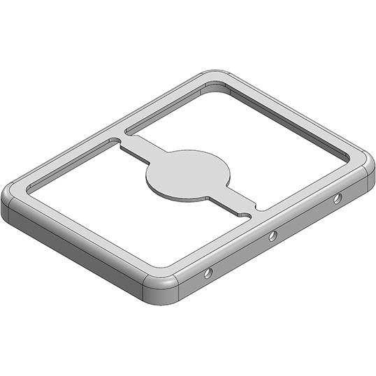 Masach Tech-MS226-10F null 22.6 x 17.1 x 2mm Two-piece Drawn-Seamless RF Shield/EMI Shield FRAME (CRS)