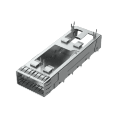 Samtec-QSFPC-DD-1-2-S-F Accesorios del conector Connector Accessories Cage Right Angle Tray