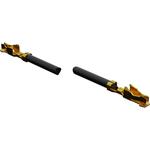 Cable Assembly UL 1061 0.3m 24AWG Crimp Terminal to Crimp Terminal 1 to 1 POS F-F Crimp-Crimp Bag