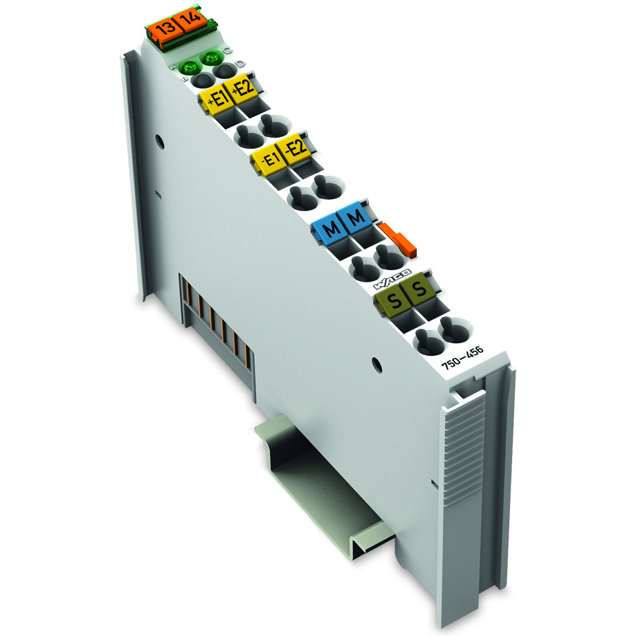 WAGO-750-456 Misc Products 2-CHANNEL ANALOG INPUT Module ± 10 V DIFFERENTIAL INPUT