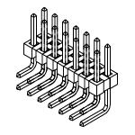 Conn Unshrouded Header HDR 16 POS 2.54mm Solder RA Side Entry Thru-Hole C-Grid Tube