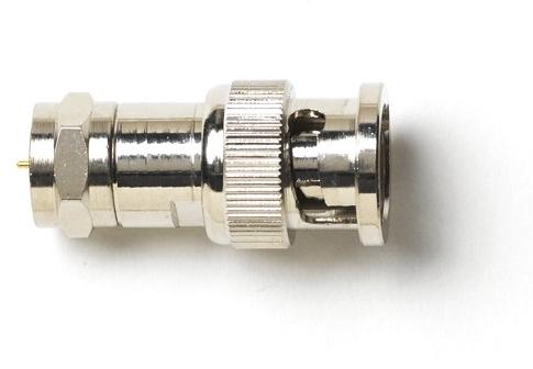 Pomona Electronics-6782 Conector RF Conn BNC-Type F Adapter 0Hz to 1.5GHz 75Ohm ST PL/PL Gold