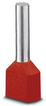 PHOENIX CONTACT-3240679 连接器端子 Ferrules Terminal 18AWG Oxygen-Free Copper Red M 19mm Galvanized Tin