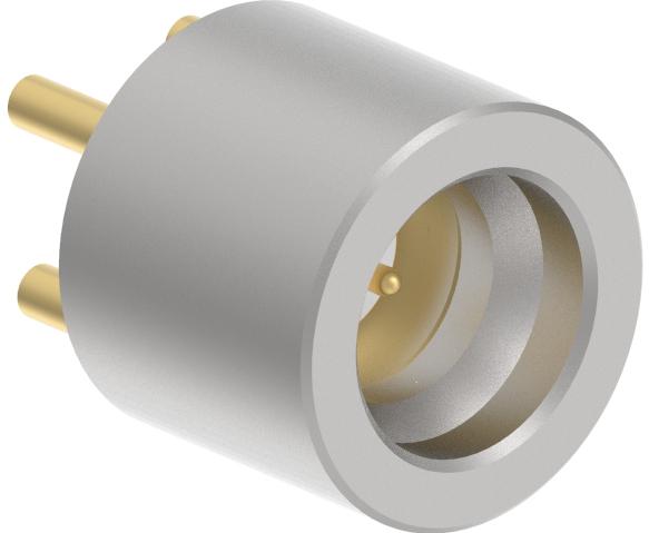 Amphenol RF-SMP-MSFD-PCT-2 Connector RF Conn SMP 0Hz to 12GHz 50Ohm Solder ST Thru-Hole RCP Gold