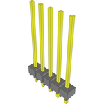Conn Unshrouded Header HDR 5 POS 2.54mm Solder ST Top Entry Thru-Hole Bulk
