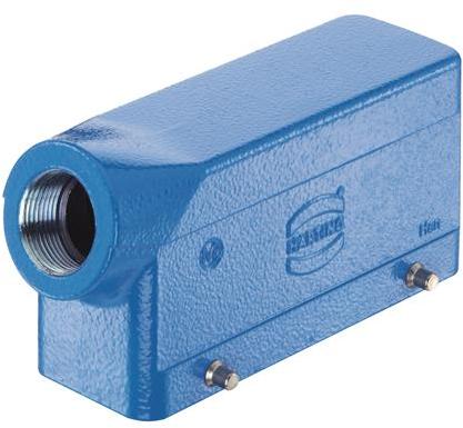 HARTING-19360241521 Adattatori Shrink Boot Hood 90° 24B Shell Size Powder Zinc Die Cast Double Lock Han®