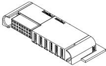 Molex-46436-3005 Raccordement d'alimentation Conn Power RCP 6Power/24Signal POS 5.5mm/2.54mm Solder RA Thru-Hole 84 Terminal 1 Port EXTreme Ten60Power™ Tray