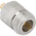 Amphenol RF-AD-NJ-PSMPJ-1 RF-Steckverbinder Conn P-SMP to Type N Adapter 0Hz to 10GHz 50Ohm ST F/F Gold Bag