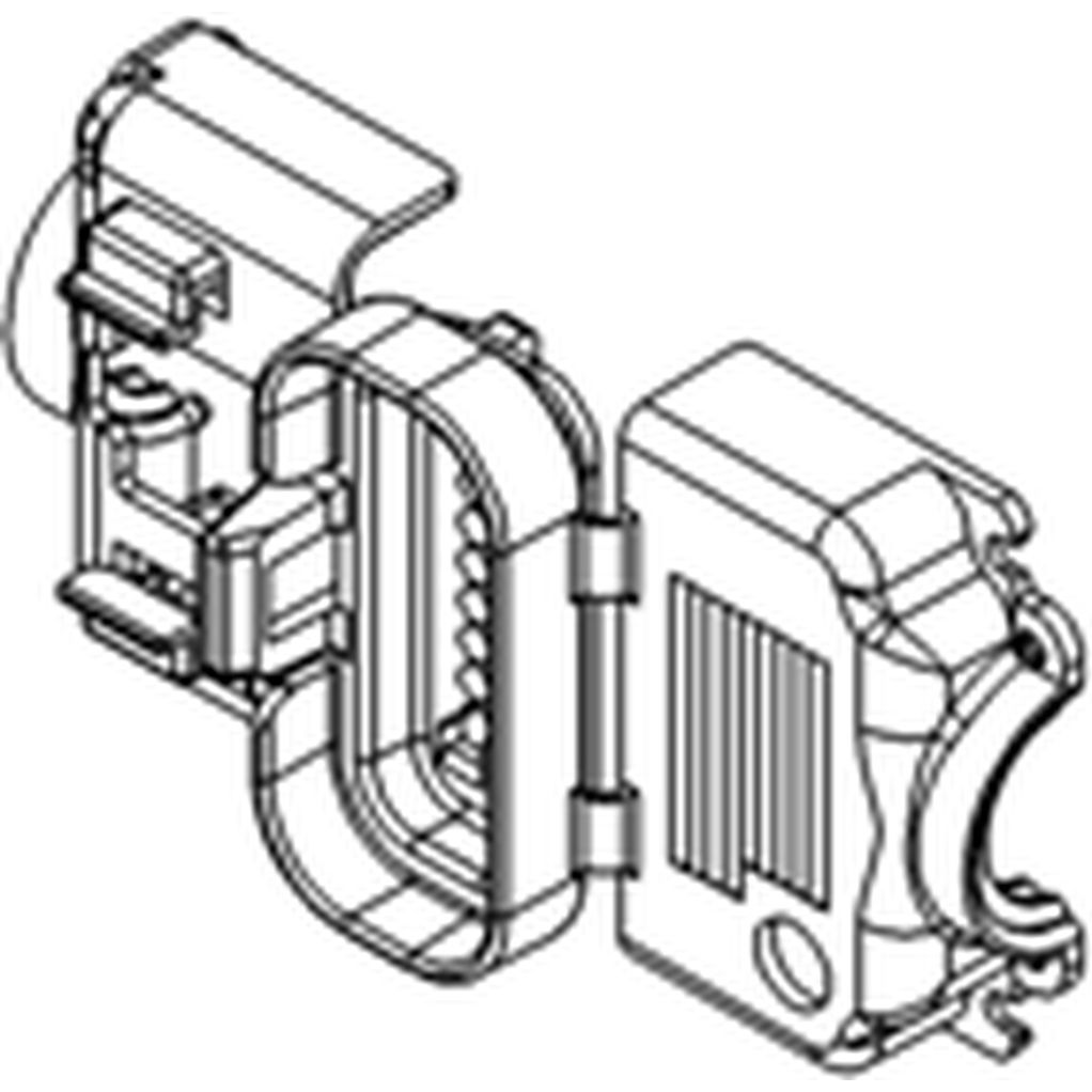 Delphi-15460298 Steckverbinder, andere Lock Strain RLF Mic/P 100W GRA