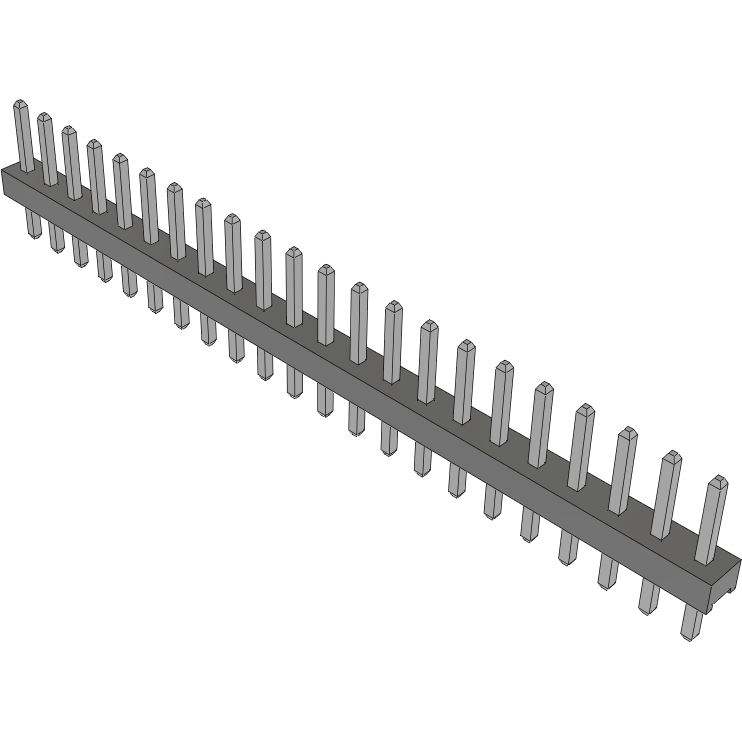 Samtec-TMM-122-03-T-S Steckverbinderleisten und Leiterplattenbuchsen Conn Unshrouded Header HDR 22 POS 2mm Solder ST Top Entry Thru-Hole Bulk