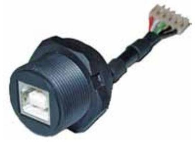 Amphenol-USBBF7 Cable Assembly Other Cable Assembly Cord Set 0.05m 24AWG/28AWG USB to IDC Connector 5 to 5 POS F-M