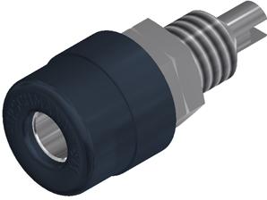 SKS Kontakttechnik-BIL 20 BLACK Equipo de prueba electrónico del conector BIL 20 BLACK Test Clips, Leads & Probes - End Connector Binding Post 1 POS Solder Panel Mount 1 Port - Arrow.com