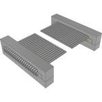 Samtec-TCSD-10-D-09.00-01-F-N-SR Flachband Kabelbaugruppen Cable Assembly 0.228m 28AWG 1mm 20 to 20 POS IDC Connector to IDC Connector F-F TIGER EYE™ Bulk