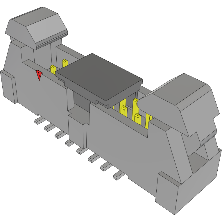 Samtec-EHT-108-01-F-D-SM-P-TR Cabezales del conector y receptáculos PCB Conn Ejector Header HDR 16 POS 2mm Solder ST Top Entry SMD T/R