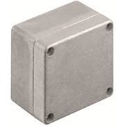 Weidmuller-342000000 Kästen, Gehäuse und Gestelle Silver Aluminum Wall Mount Enclosure