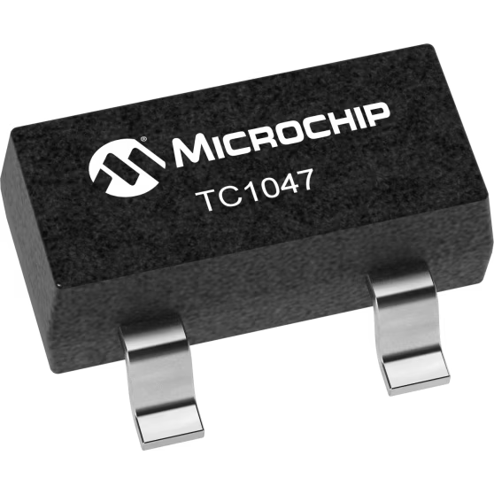 Microchip Technology-TC1047VNBTR Capteurs de température et d&rsquo;humidité Temperature Sensor Analog 3-Pin SOT-23 T/R