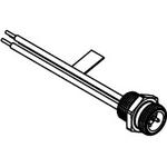 3P Male Tri-Key Receptacle Mini-Change Brad Power #14/1 AWG PVC Wires