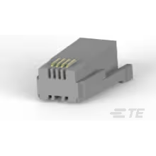 TE Connectivity-4-1761184-1 Telecomunicaciones y teléfono del conector Conn SDL PL 4 POS 1.27mm Crimp ST Cable Mount 4 Terminal 1 Port