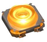 Marquardt Switches-3006.2115 Switch Tactile Switch Tactile N.O. SPST Round Button Solder 0.05A 28VDC 500000Cycles 4N SMD T/R