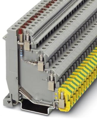 PHOENIX CONTACT-2718028 Sensor Accessories Sensor/Actuator Terminal Block F 5 POS Screw T DIN Rail 24A