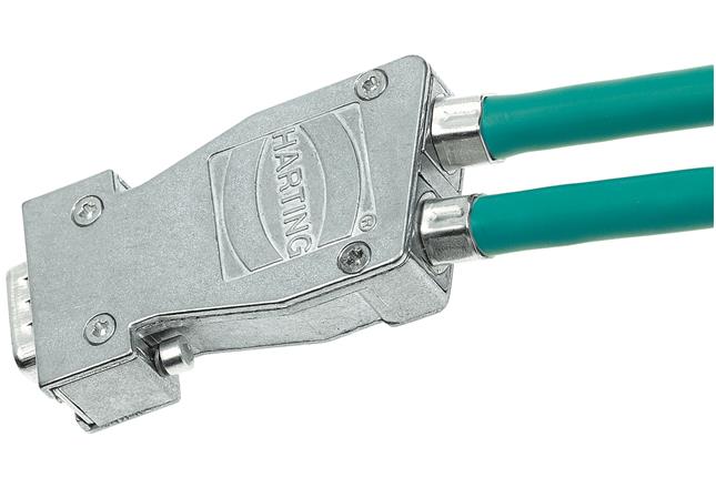 HARTING-66670090346 Schrumpfbalgenadapter Shell Housing 180° E Shell Size Zinc Zinc Die Cast Threaded