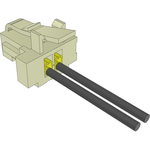 Micro Mate Single Row Discrete Wire Cable Assembly, 1.00 mm Pitch